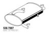 MERCE 3014902301 Middle-/End Silencer